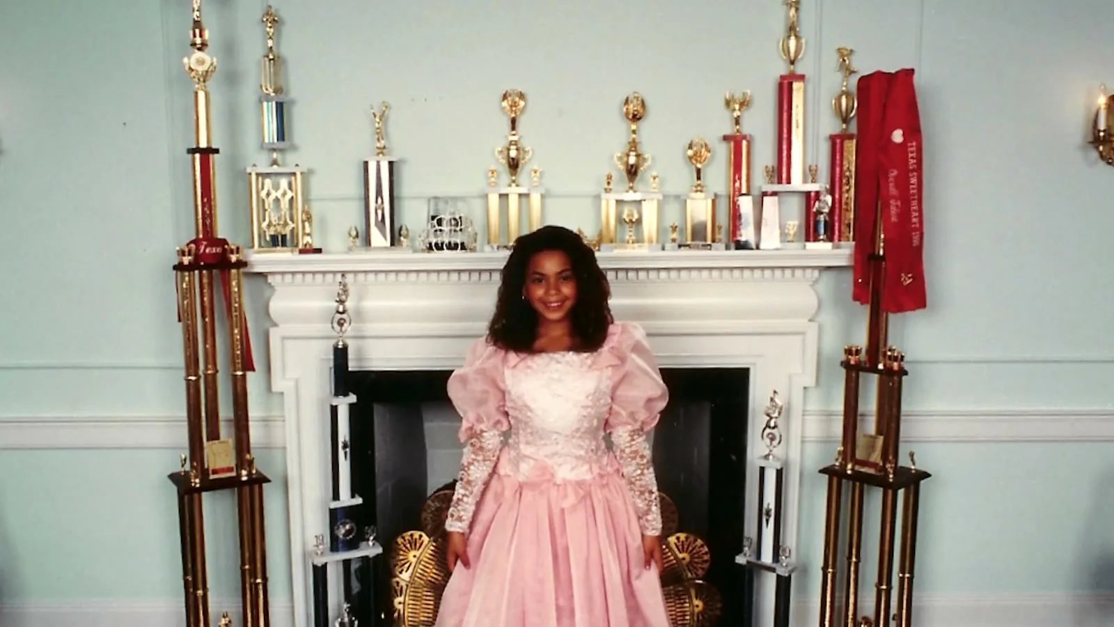 Beyoncé — "Self-Titled" — young Beyoncé, pageant trophies